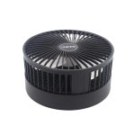 Ventilator de Masă Telescopic Super M18-29, 3 Viteze, 4.5W, Reglabil pe Înălțime, Negru - imagine 2