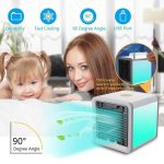 Set 2 Mini Răcitoare de Aer Portabile Arctic Air Cooler, Răcire, Umidificare și Purificare, USB, LED 7 Culori - imagine 5
