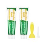 Set 2x Chit pentru Reparare Pereți Instant, Pastă cu Uscare Rapidă, 2 x 100 g, Alb, cu Spatulă Inclusă, pentru Fisuri și Găuri - imagine 9