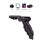 Kit Vlogging Profesional pentru Filmări Video, cu Trepied, Microfon, Panou LED și Suport Reglabil pentru Telefon - imagine 3