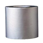 Bandă Hidroizolantă Bituminoasă cu Cauciuc Butilic, 10 cm x 5 m, pentru Acoperișuri, Fisuri și Etanșare, Argintiu