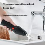 Dispozitiv Electric Portabil pentru Îndepărtarea Penelor, Reîncărcabil, 9600 RPM, Cap Conic din Oțel Inoxidabil, pentru Pui, Găini, Rațe și Prepelițe - imagine 6