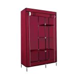 Dulap Textil pentru Haine și Încălțăminte, 175 cm, Organizator cu Structură Metalică și Husă Textilă