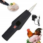 Dispozitiv Electric Portabil pentru Îndepărtarea Penelor, Reîncărcabil, 9600 RPM, Cap Conic din Oțel Inoxidabil, pentru Pui, Găini, Rațe și Prepelițe - imagine 7