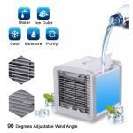 Set 2 Mini Răcitoare de Aer Portabile Arctic Air Cooler, Răcire, Umidificare și Purificare, USB, LED 7 Culori - imagine 9