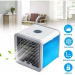 Set 2 Mini Răcitoare de Aer Portabile Arctic Air Cooler, Răcire, Umidificare și Purificare, USB, LED 7 Culori - imagine 10