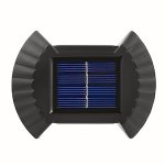 Set 8 Lămpi Solare de Perete cu 2 LED-uri, Lumină Caldă, Acumulator 700 mAh, pentru Exterior  Descriere produs - imagine 5