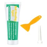 Set 2x Chit pentru Reparare Pereți Instant, Pastă cu Uscare Rapidă, 2 x 100 g, Alb, cu Spatulă Inclusă, pentru Fisuri și Găuri - imagine 3