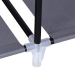 Dulap Textil pentru Haine și Încălțăminte, 175 cm, Organizator cu Structură Metalică și Husă Textilă - imagine 11