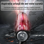 Aspirator Auto 6 în 1 fără Fir, 100W, cu Funcții de Aspirare, Suflare și Vidare, Filtru HEPA, Negru - imagine 5