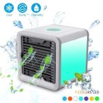 Set 2 Mini Răcitoare de Aer Portabile Arctic Air Cooler, Răcire, Umidificare și Purificare, USB, LED 7 Culori - imagine 15