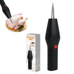 Dispozitiv Electric Portabil pentru Îndepărtarea Penelor, Reîncărcabil, 9600 RPM, Cap Conic din Oțel Inoxidabil, pentru Pui, Găini, Rațe și Prepelițe