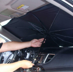 Set 2 X Parasolar Pliabil Tip Umbrelă pentru Parbriz Auto, Protecție Împotriva Razelor UV și Căldurii - imagine 6
