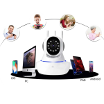Cameră de Supraveghere WiFi 720P HD, Rotire 360°, Audio Bidirecțional, Viziune Nocturnă - imagine 8