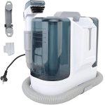 Aspirator pentru Curățarea Covoarelor și Tapițeriei 450W, Putere de Aspirare 11 kPa, Rezervor Dublu pentru Apă Curată și Murdară 1.8L / 0.6L