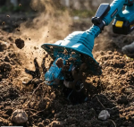 Cultivator Electric de Grădină fără Fir 88V, Mini Freză pentru Sol, 2 Acumulatori Li-Ion - imagine 3