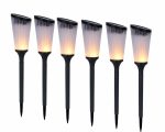 Set 6 Lămpi Solare LED pentru Grădină – Lumină Caldă, Design Modern