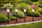 Set 6 Lămpi Solare LED pentru Grădină – Lumină Caldă, Design Modern - imagine 4