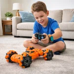 Mașină RC Stunt 2.4G cu Telecomandă și Control prin Gesturi – Rotire 360°, Drift și Mișcări Acrobatice Descriere produs - imagine 4