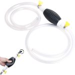 Set 3 Pompe Manuale pentru Transfer Lichide, Pompă din Cauciuc cu Furtun 2 m