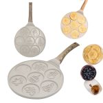 Tigaie 27 cm pentru 7 Porții – Non-Stick, Aluminiu, Mâner Ergonomic, Compatibilă cu Toate Tipurile de Plite - imagine 5