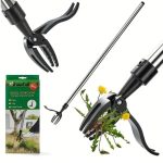 Dispozitiv pentru Smulgerea Buruienilor, Ergonomic, Fără Aplecare, Ușor de Utilizat