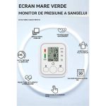 Tensiometru Inteligent de Braț cu Afișaj LED Mare și Instrucțiuni Vocale - imagine 6