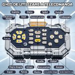 Robot Câine Inteligent Interactiv – Gri-Argintiu, 1200mAh, Telecomandă și APP - imagine 11