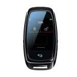 Cheie Auto Smart Universală cu Ecran LCD, Keyless Go, Compatibilă Mercedes, BMW, Audi, VW, Skoda, Toyota, Negru - imagine 2