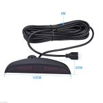 Senzori de Parcare cu Display LED SW888, Sistem Asistență Marșarier, 4 Senzori Ultrasonici, Avertizare Sonoră și Vizuală, Negru - imagine 2