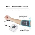 Tensiometru Inteligent de Braț cu Afișaj LED Mare și Instrucțiuni Vocale - imagine 8