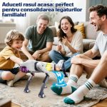 Robot Câine Inteligent Interactiv – Gri-Argintiu, 1200mAh, Telecomandă și APP - imagine 5