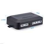 Senzori de Parcare cu Display LED SW888, Sistem Asistență Marșarier, 4 Senzori Ultrasonici, Avertizare Sonoră și Vizuală, Negru - imagine 5