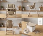 Scaun de Masă Multifuncțional 3 în 1 POPYPAPA S-02 - imagine 2