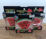 Set 3 Jucării Antistres Squishy Watermelon – Felii de Pepene, Moi și Plăcute la Atingere, 3+  Descriere produs