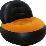 Canapea gonflabilă tip L din PVC