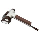 Perie Electrică pentru Curățat Grătarul, Reîncărcabilă USB, cu Lanternă LED și Cordeluță de Agățare - imagine 3