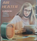 Aerotermă Electrică Portabilă 1200W cu Element de Încălzire PTC Ceramic, Verde - imagine 3