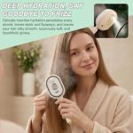 Perie Electrică pentru Păr 3 în 1, Nano Mist, Lumină Roșie LED, Descurcare Anti-Statică, Rezervor 10 ml, Reîncărcare USB-C, - imagine 2