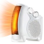 Aeroterma 600w alba cu termostat manual . pentru casa si birou - imagine 7