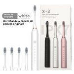 Periuță Electrică Reîncărcabilă Ultrasonică pentru Adulți – Travel Friendly - imagine 2