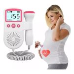 Monitor Doppler Fetal pentru Gravide, Monitorizare Ritm Cardiac Fetal, Aparat Portabil pentru Ascultarea Bătăilor Inimii Fetale - imagine 3