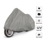 Husă / Prelată Universală pentru Motocicletă, Scuter și Motor, Protecție împotriva Ploii, Prafului și Soarelui Xl 140 x 240 cm - imagine 2