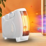 Aeroterma 600w alba cu termostat manual . pentru casa si birou