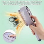 Perie Electrică pentru Păr 3 în 1, Nano Mist, Lumină Roșie LED, Descurcare Anti-Statică, Rezervor 10 ml, Reîncărcare USB-C, - imagine 7